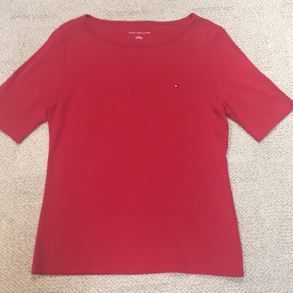 Tommy -Short sleeve cotton top